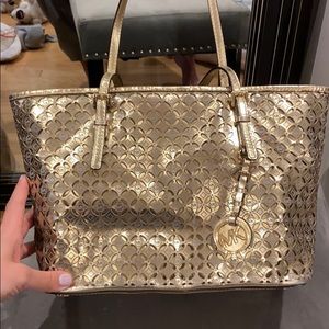 Limited Edition Michael Kors Spring 2016 Gold Tote